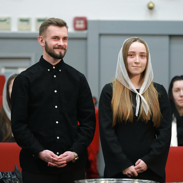 Заручена пара Вадим та Ольга